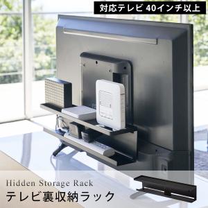山崎実業 スマート テレビ裏ラック テレビ裏 収納