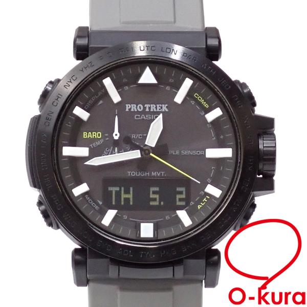 カシオ 腕時計 プロトレックMXP メンズ タフソーラー 樹脂 ステンレススチール デュラソフトバン...