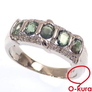 京セラ/ムーンジュエリー Pt900 再結晶 アレキサンドライト  