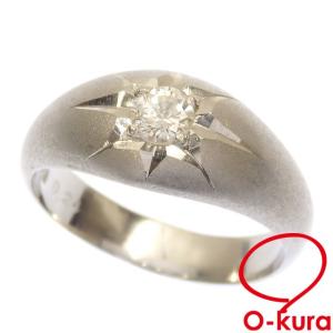 ダイヤモンド リング レディース Pt900 14号 中古