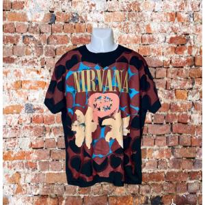 ヴィンテージ 90s NIRVANA HEART SHAPED BOX GIANT BY TULTEX