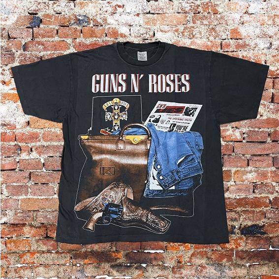 Guns N' Roses ガンズアンドローゼス Tシャツ バンドT ロックT 半袖 メンズ XL ...