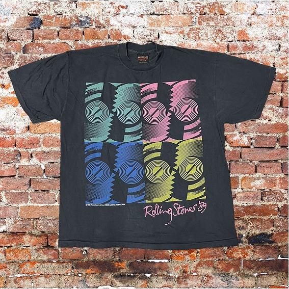 The Rolling Stones ローリングストーンズ Tシャツ Steel Wheels No...