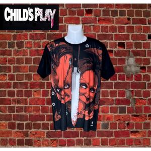 Child's Play ／ チャイルドプレイ　 チャッキー Ｔシャツ チャッキーの花嫁 ティファニー｜o-m