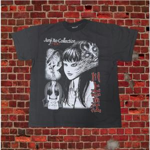 伊藤 潤二・イトウジュンジ・BLEEDING・UK版・Tシャツ・ 漫画T