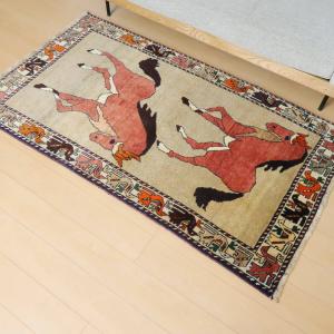 ギャッベ オールド カシュガイ 200×111...の詳細画像2