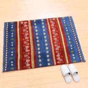 ギャッベ/ラティーフ 122×79cm イラン産 手織り リビング ギャッベ/ラティーフ 122×79cm イラン産 手織り リビング