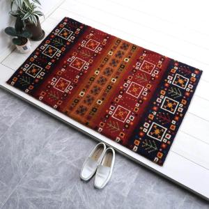 ギャッベ/ラティーフ 129×81cm イラン産 手織り リビング ギャッベ/ラティーフ 129×81cm イラン産 手織り リビング