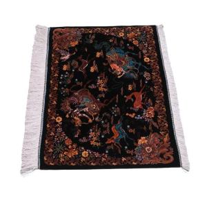 ペルシャ絨毯/クム 88×59cm イラン産 ...の詳細画像2