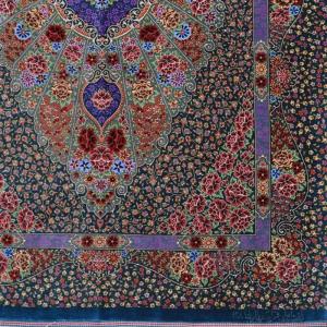 ペルシャ絨毯/クム 156×102cm イラン...の詳細画像5