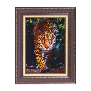 ペルシャ絨毯／タブリーズ 107×87cm イラン産 手織り リビング ウール 絵画絨毯 （FP-70255）