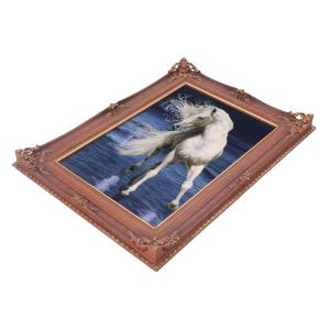 ペルシャ絨毯/タブリーズ 132×98cm イ...の詳細画像2