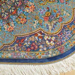 ペルシャ絨毯 イラン じゅうたん・クム産 シル...の詳細画像4