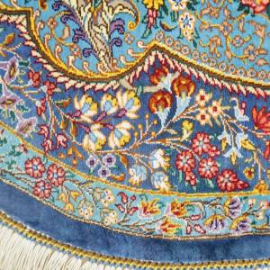 ペルシャ絨毯 イラン じゅうたん・クム産 シル...の詳細画像5