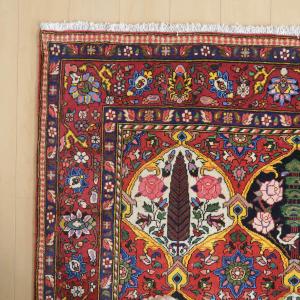 ペルシャ絨毯 イラン じゅうたん・バクティアリ...の詳細画像5