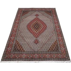 ペルシャ絨毯 イラン・タブリーズ産 347×251cm ウール 手織り ラグ リビング ダイニング 本物 (品番:FX-20201)