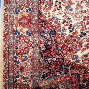 アンティーク・ペルシャ絨毯/ムード 1900年...の詳細画像3