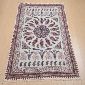 ペルシャ更紗（イラン手染布）240×160cm 綿100％ 手染布 マルチカバー