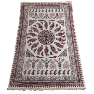 ペルシャ更紗（イラン手染布）240×160cm 綿100％ 手染布 マルチカバー