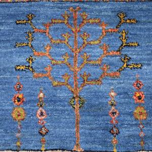 ギャッベ/カシュクリ 200×150cm イラ...の詳細画像5