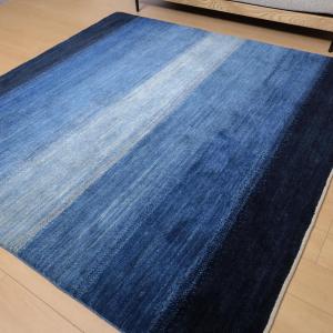 ギャッベ/ルリバフ 207×206cm イラン...の詳細画像3