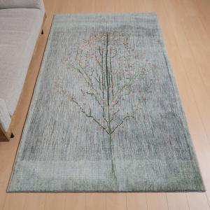 ギャッベ/ルリバフ 258×152cm イラン...の詳細画像1