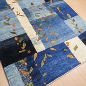 ギャッベ/ルリバフ 236×175cm イラン...の詳細画像4