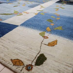 ギャッベ/ルリバフ 236×175cm イラン...の詳細画像5