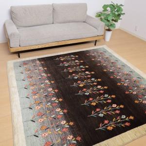 ギャッベ/ルリバフ 205×202cm イラン産...の商品画像
