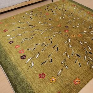 ギャッベ/ルリバフ 249×200cm イラン...の詳細画像2