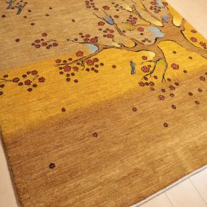 ギャッベ/ルリバフ 240×160cm イラン...の詳細画像4