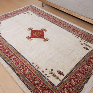 ギャッベ/ルリバフ 235×168cm イラン...の詳細画像3