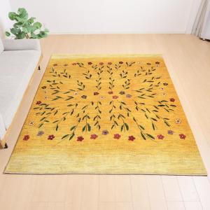 ギャッベ/アマレ 245×202cm イラン産...の詳細画像1