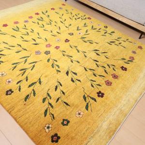 ギャッベ/アマレ 245×202cm イラン産...の詳細画像3