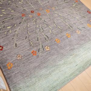ギャッベ/アマレ 251×210cm イラン産...の詳細画像4