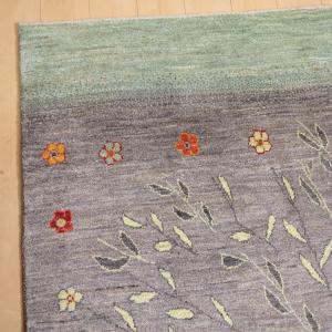 ギャッベ/アマレ 251×210cm イラン産...の詳細画像5