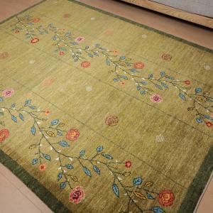 ギャッベ/アマレ 240×179cm イラン産...の詳細画像3