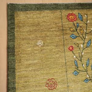 ギャッベ/アマレ 240×179cm イラン産...の詳細画像4