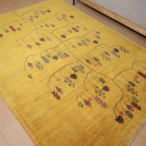 ギャッベ/アマレ 238×173cm イラン産...の詳細画像3