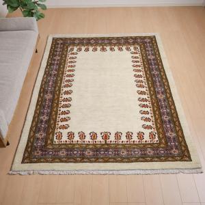 ギャッベ/ルリバフ 235×177cm イラン...の詳細画像1