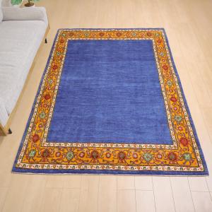 ギャッベ/ルリバフ 243×172cm イラン...の詳細画像1