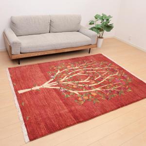 ギャッベ/ルリバフ 208×160cm イラン産...の商品画像