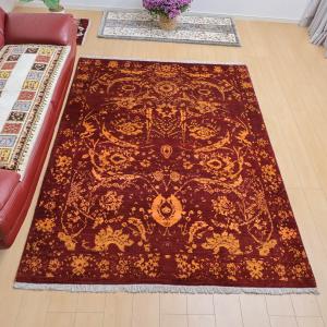 ギャッベ/ルリバフ 238×176cm イラン...の詳細画像1