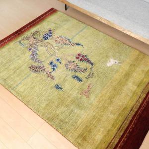 プレミアムギャッベ/ホシナマイ(カシュクリ) ...の詳細画像1