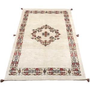 プレミアムギャッベ／ホシナマイ（ルリバフ) 248×169cm イラン産 手織り ウール ラグ リビング ダイニング 大判（HL-49204）