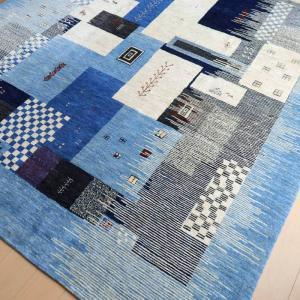 プレミアムギャッベ/ホシナマイ(ルリバフ) 3...の詳細画像1