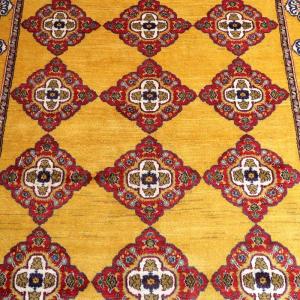 最高級イラン産ギャッベ(ルリバフ) 320×2...の詳細画像3