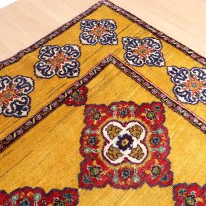 最高級イラン産ギャッベ(ルリバフ) 320×2...の詳細画像4