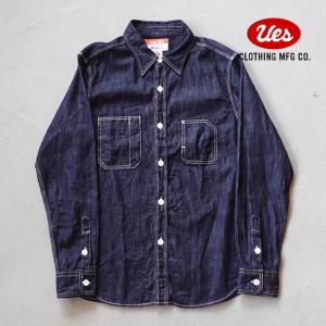 UES（ウエス） インディゴヘビーネルシャツ [501655] : o-mureys&mado
