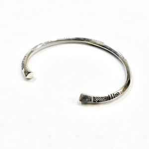 美品＜Touareg Silver＞ SILVER BANGLE Touareg Silver（トゥアレグシルバー） バングル11 - 5minutes